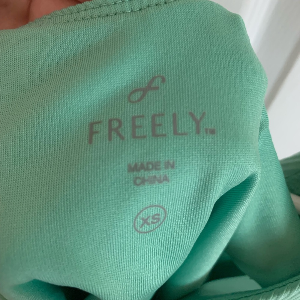 Freely Green Ribbed Tank Top - Picture 4 of 5